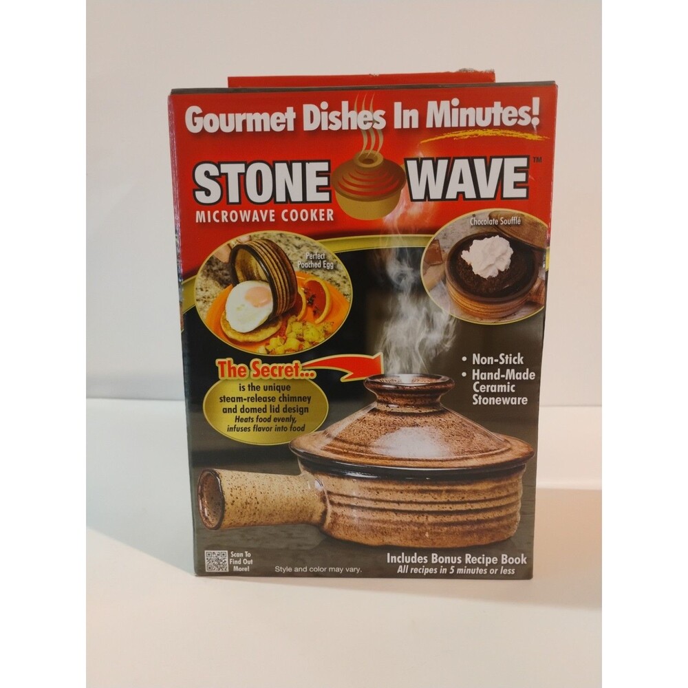 Stone Wave Microwave Cooker, GOURMET DISHES IN MINUTES  New
